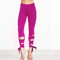 Treino de musculação atacado esporte fitness yoga personalizado calças mulheres bandagem ginásio leggings